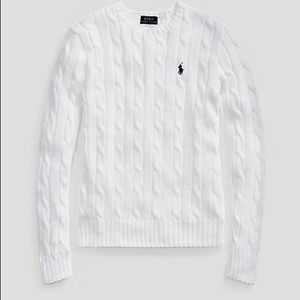 Ralph Lauren slim fit cable-knit sweater